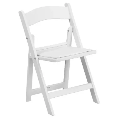 White Folding Chair