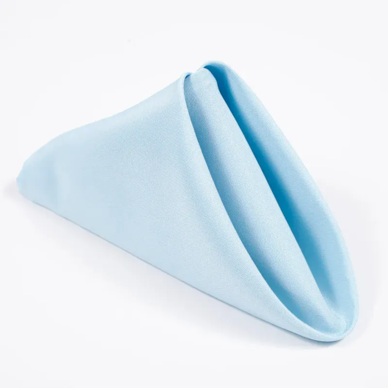 Napkin Polyester Baby Blue