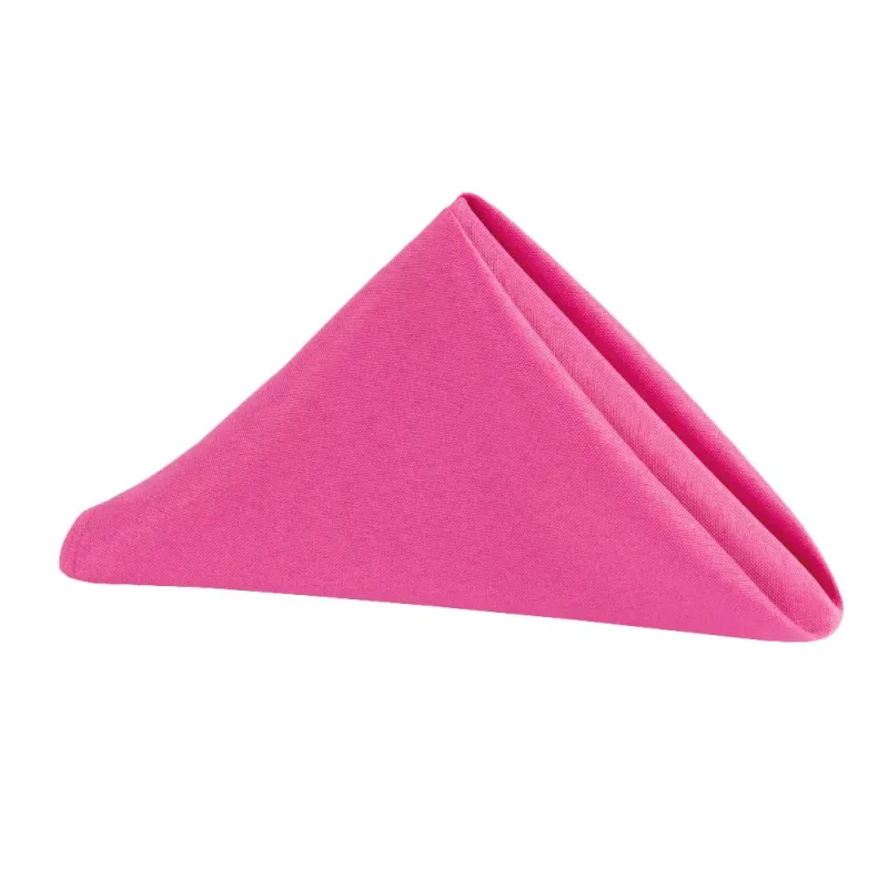 Napkin Polyester Fuchsia Pink