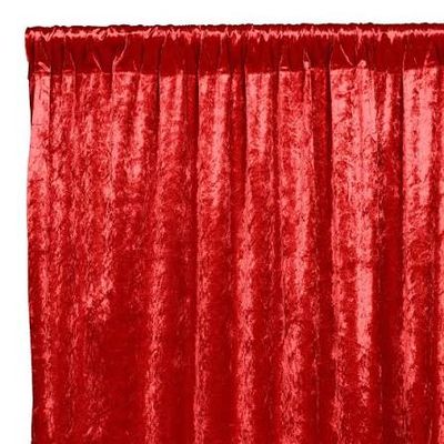 Velvet Backdrop Red  8 x 10