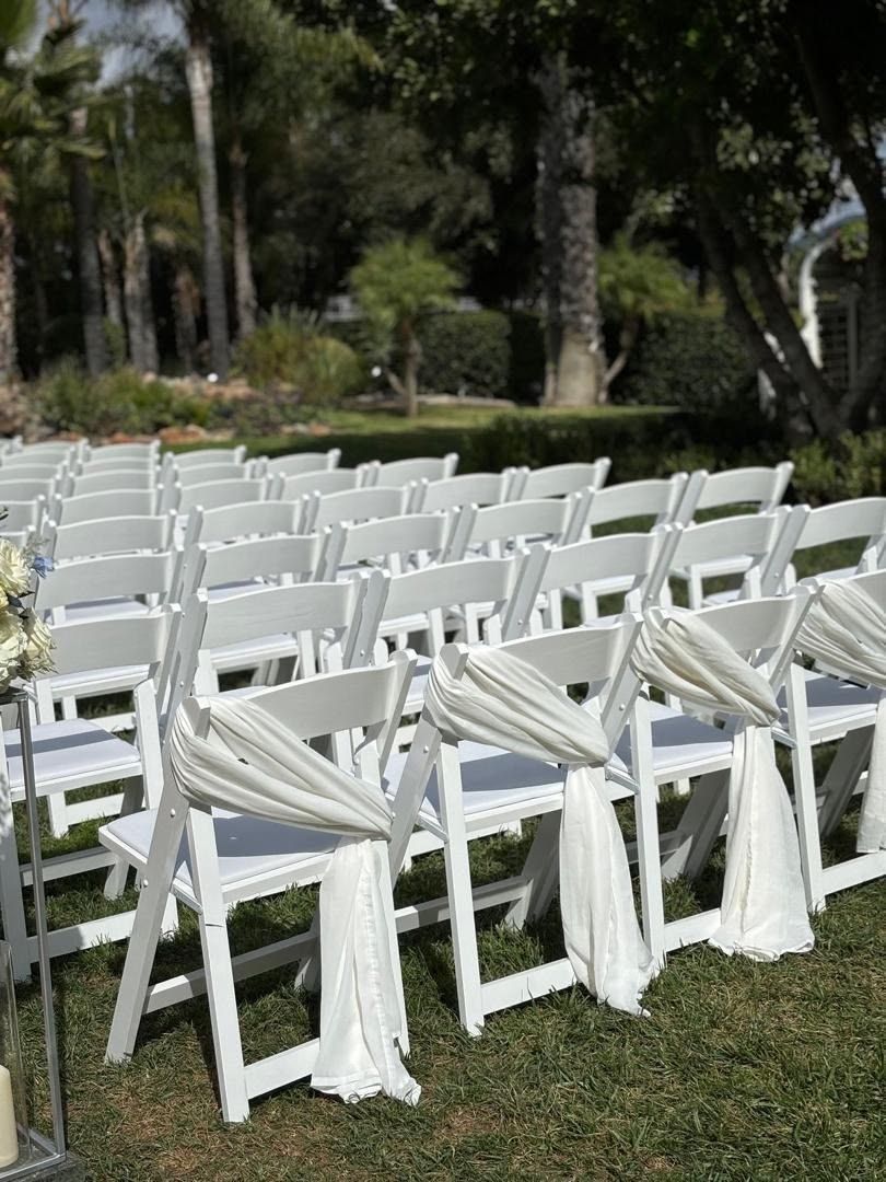 Satin Chair Sashes
