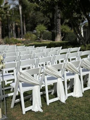 Satin Chair Sashes