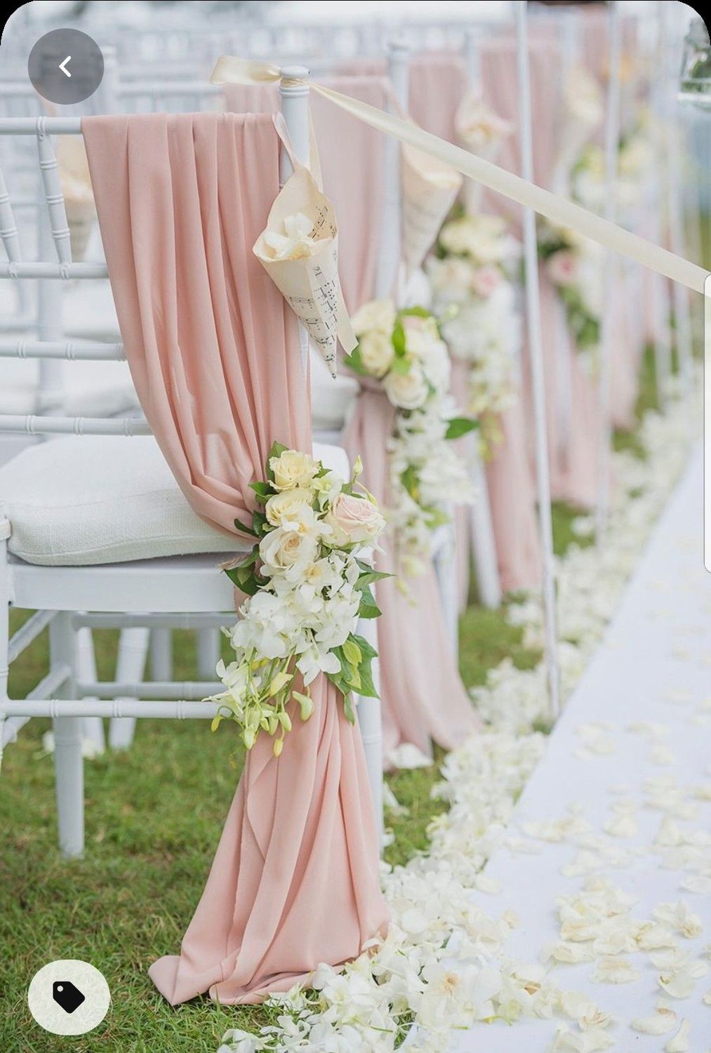 Organza Chair Sashes