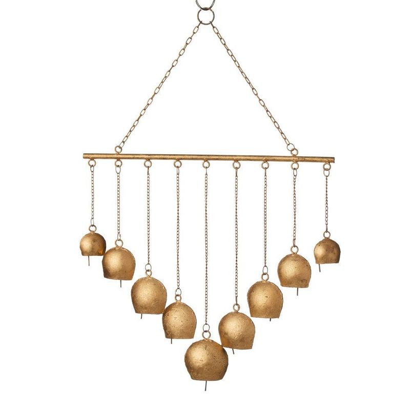 Golden Bell Wind Chime