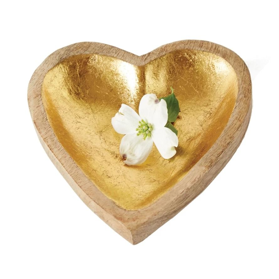 Gold Heart Bowl