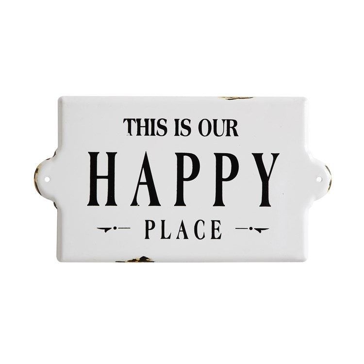 Happy Place Sign
