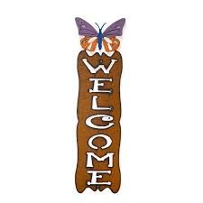 Metal Welcome Sign