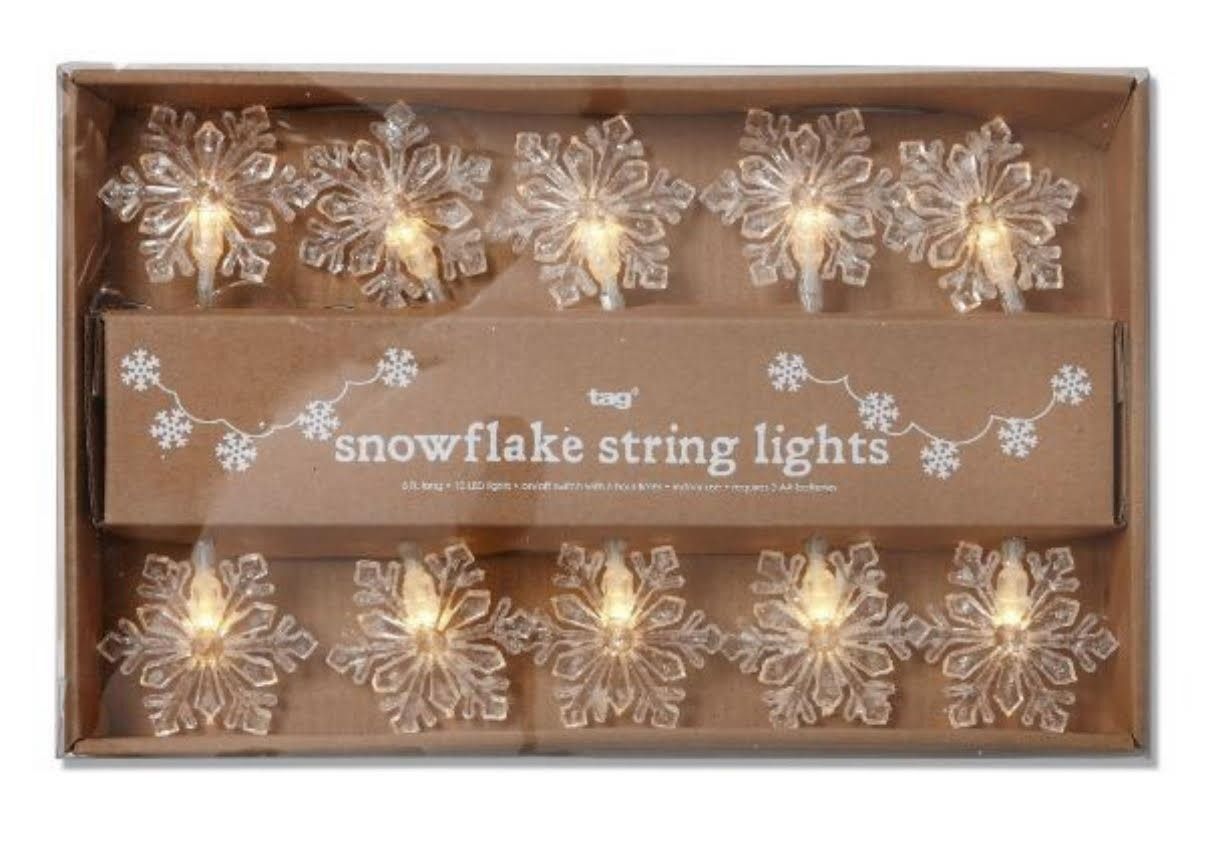 Snowflake String Lights