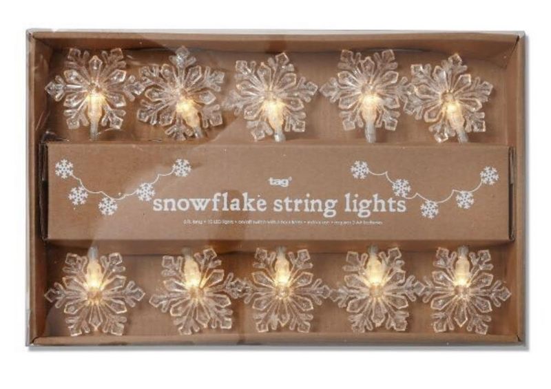 Snowflake String Lights