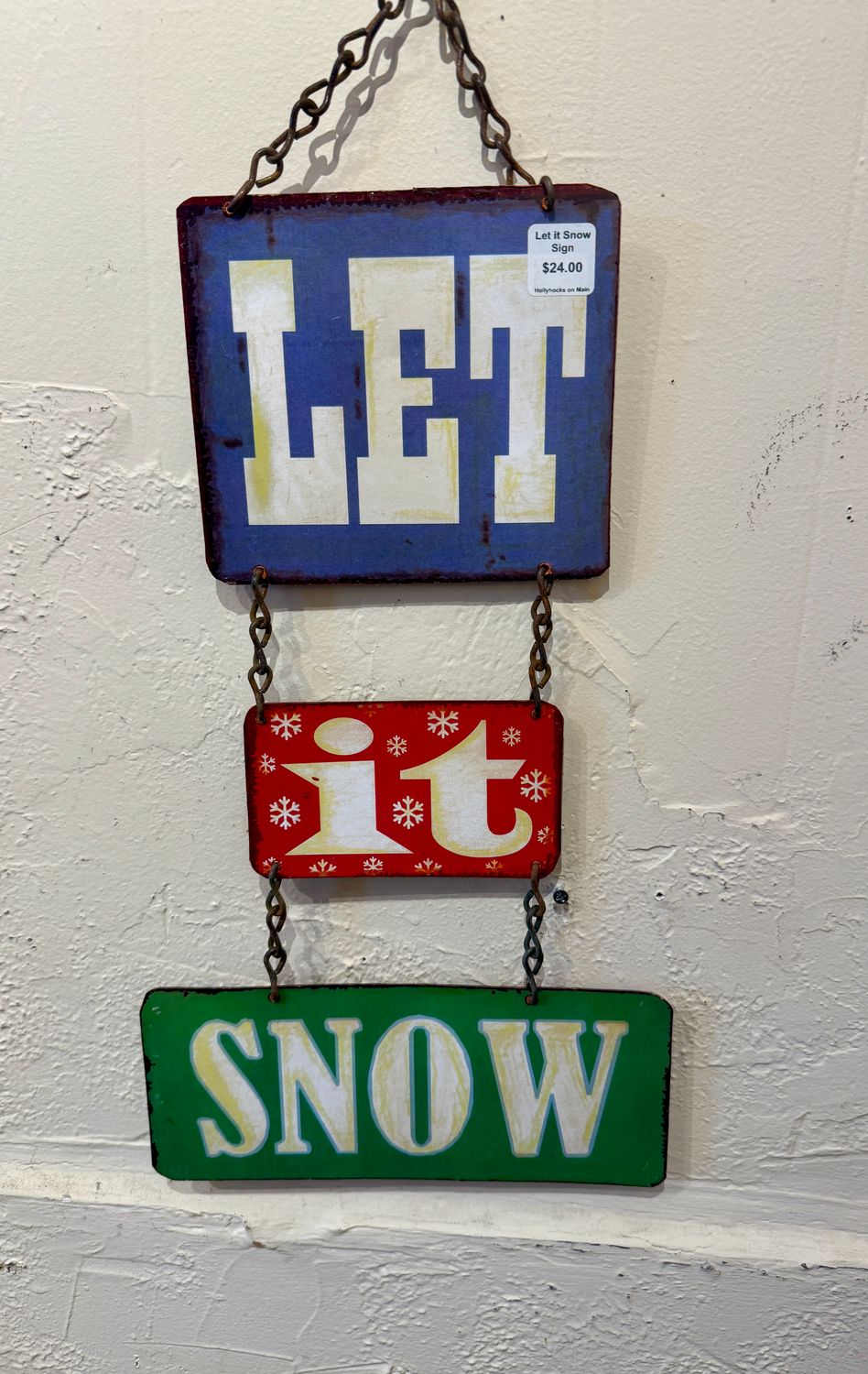 Let it Snow Sign