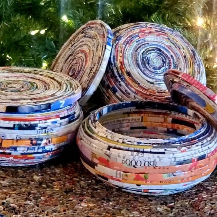 Paper Trinket Bowl