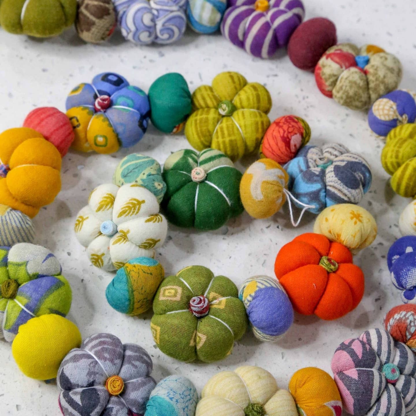 Saree Pumpkin Garland