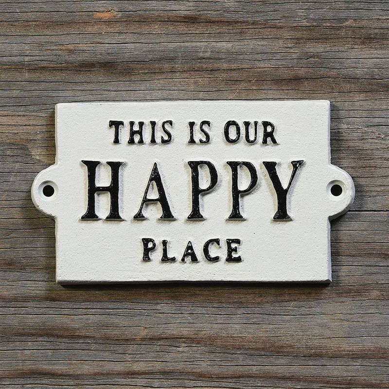 Mini Happy Place Sign 