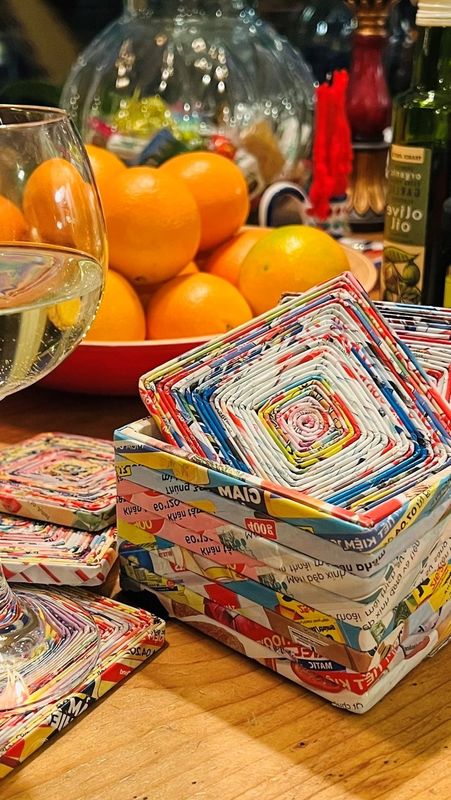 Square Coaster Set