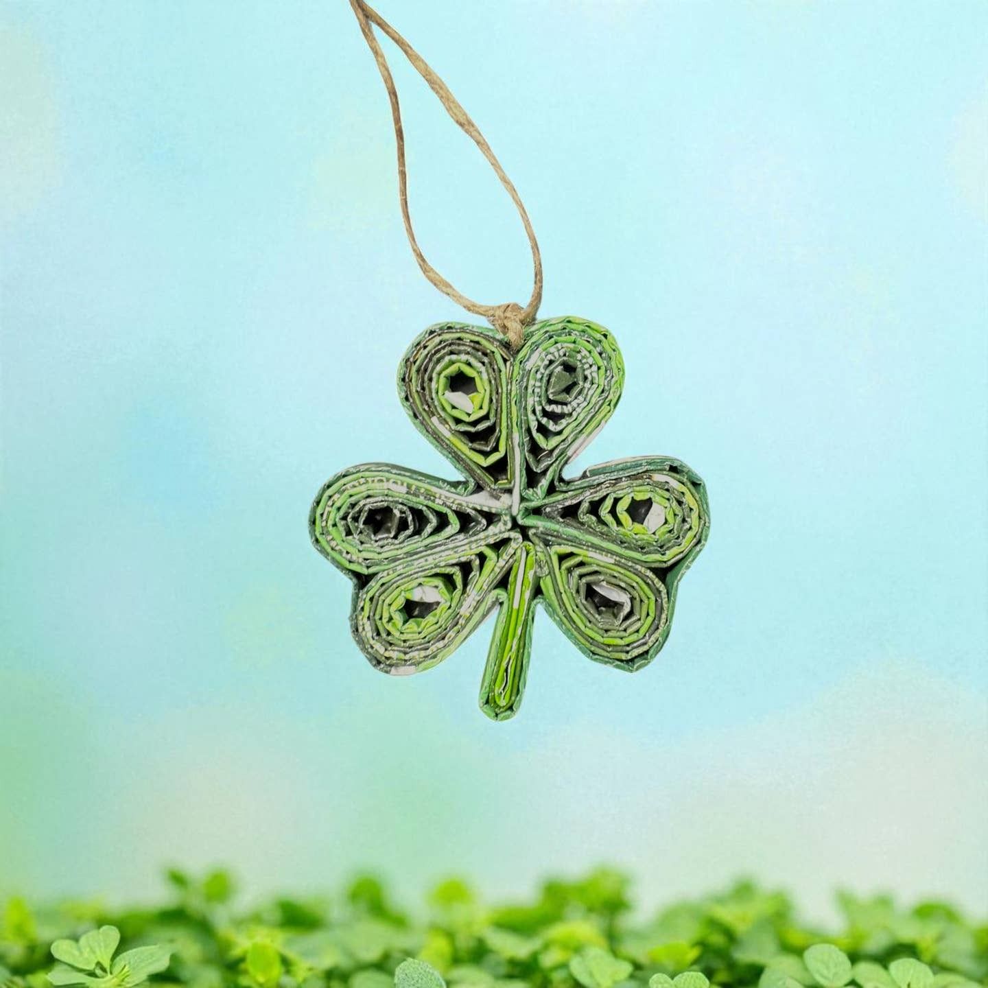 Shamrock Paper Ornament