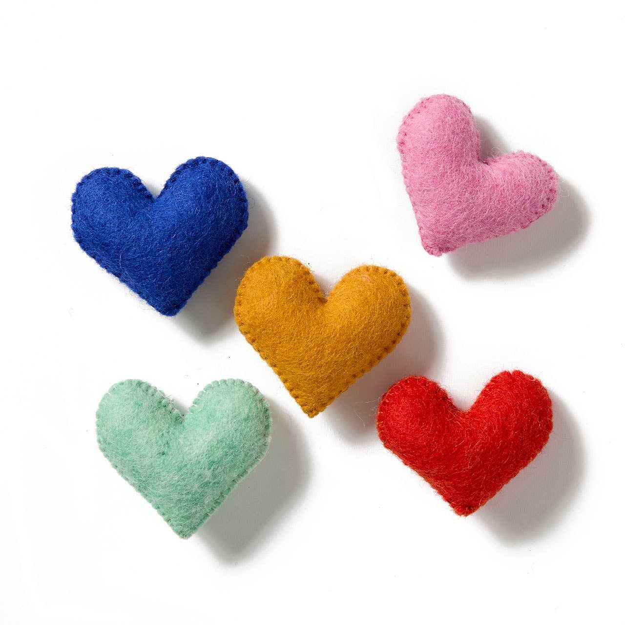 Fair Trade Felt Heart