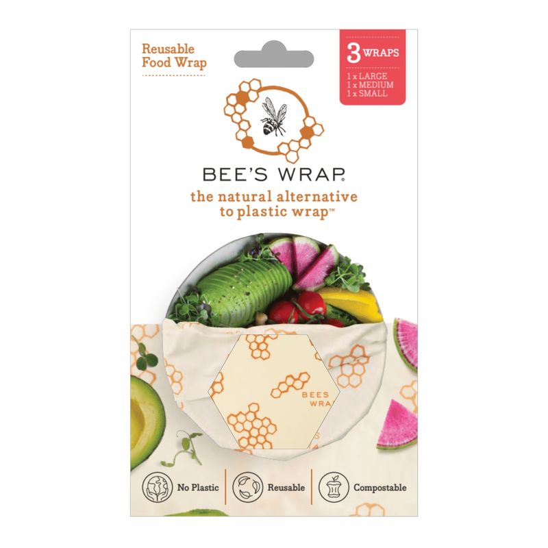Bee's Wrap - 3 Wraps