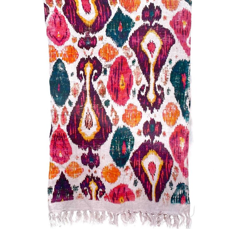 Retro Ikat Beach Blanket