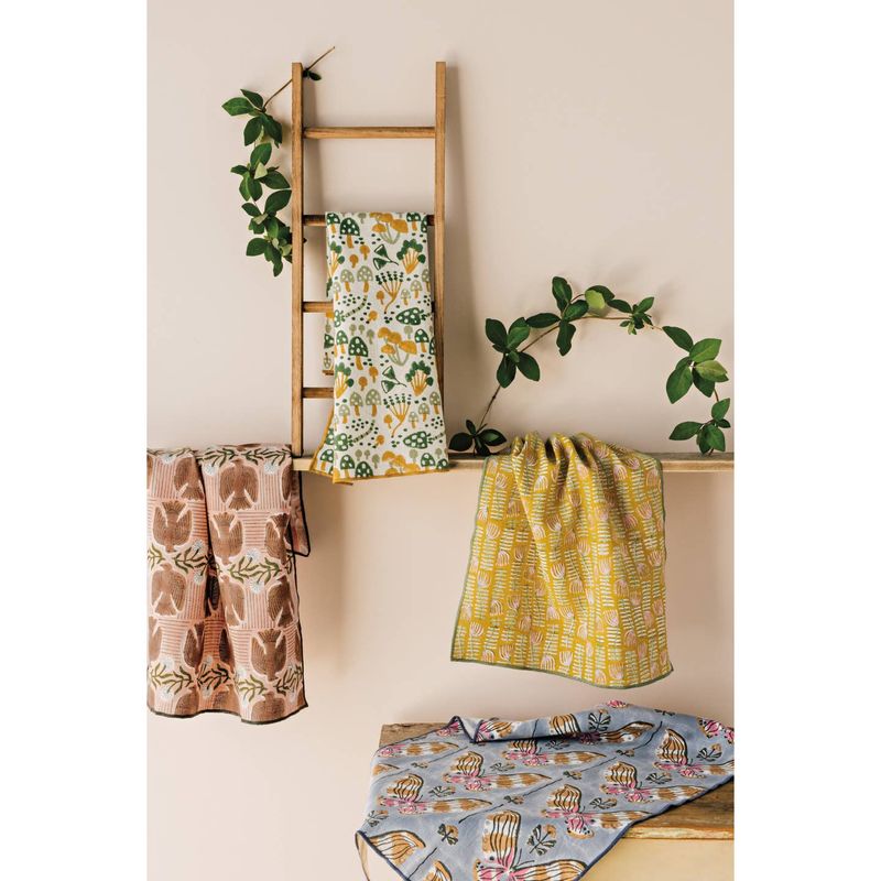 Block Print Dishtowel