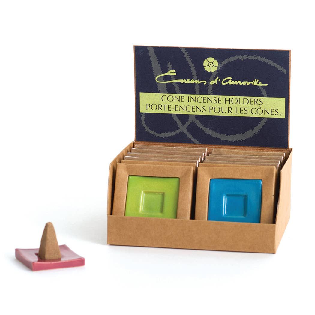 Cone Incense Holder - Assorted Colors