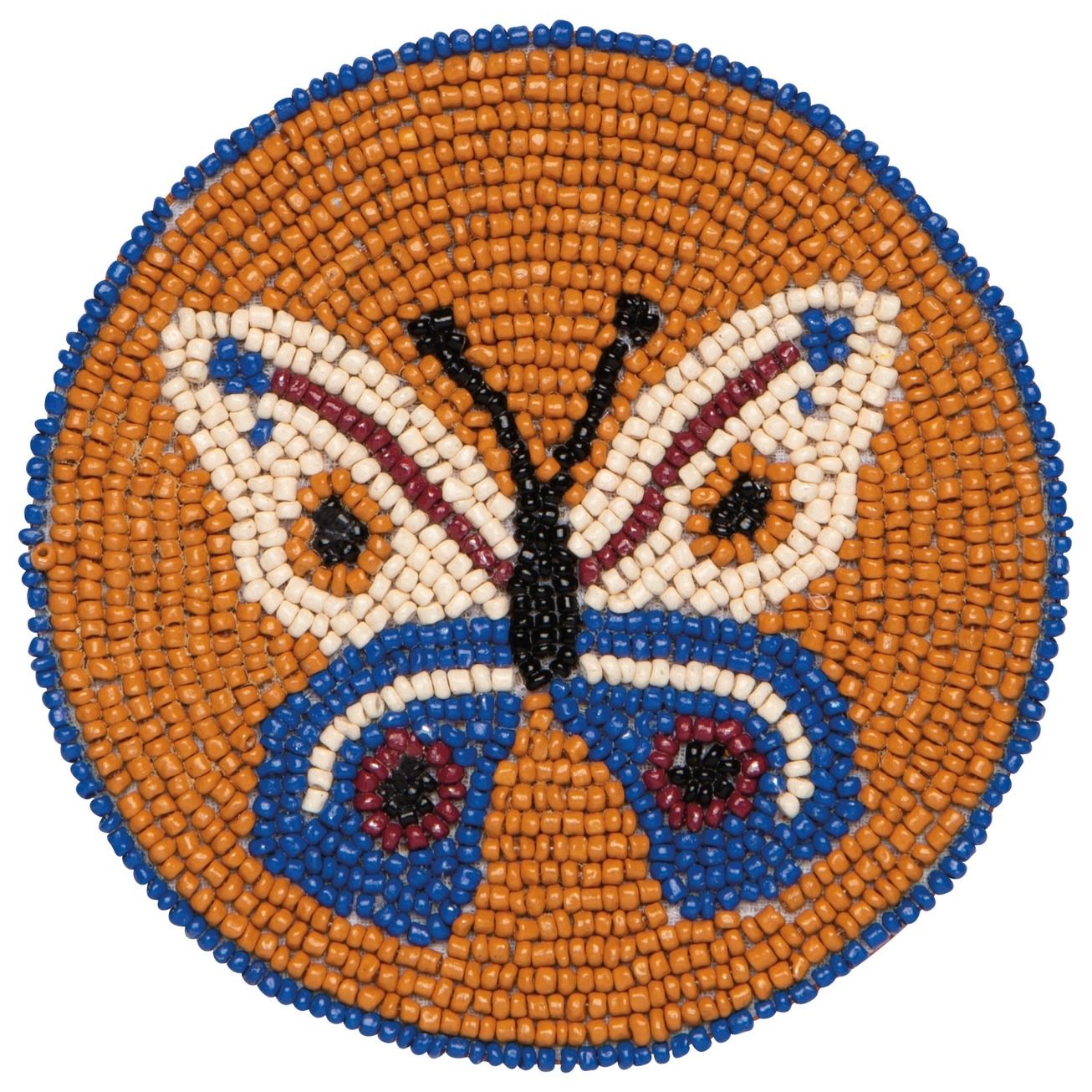Beaded Coasters S/4