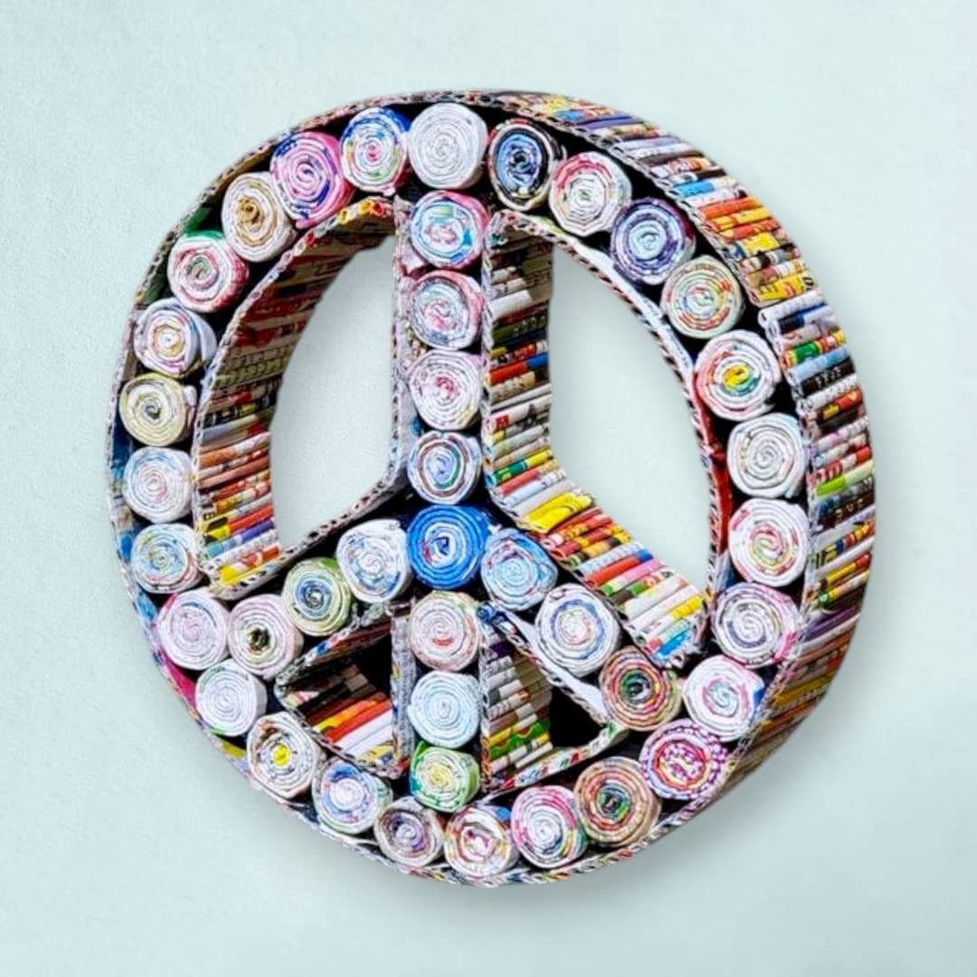 Recycled Peace Sign