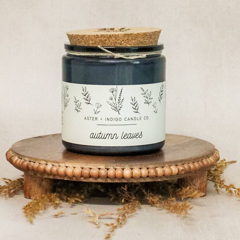 Aster &amp; Indigo Candle