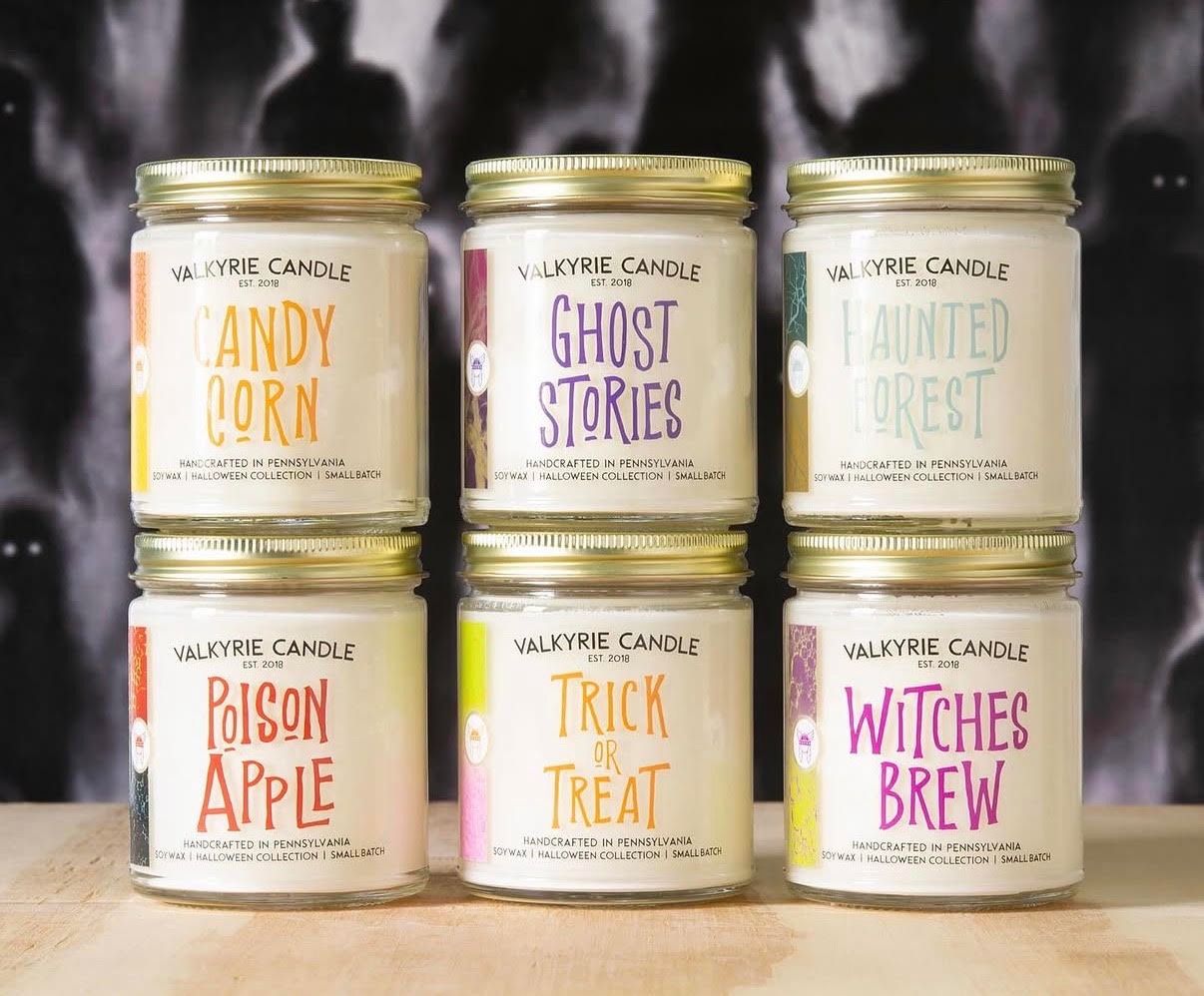 Halloween Valkyrie Candle Collection