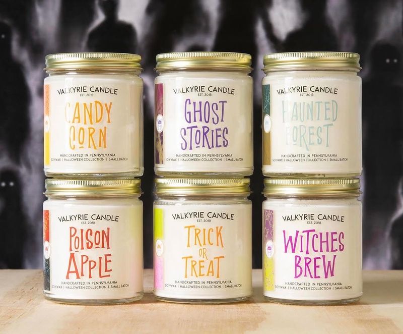 Halloween Valkyrie Candle Collection