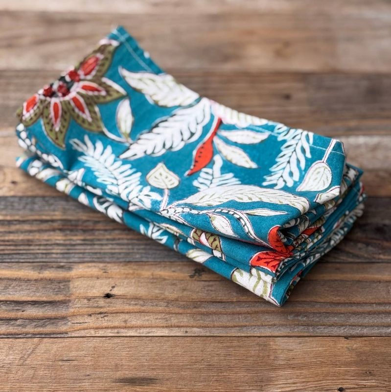 Printed Cotton Napkins S/4