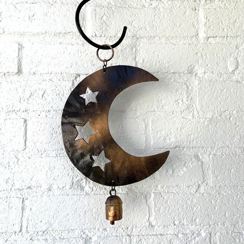 Painted Starburst Moon