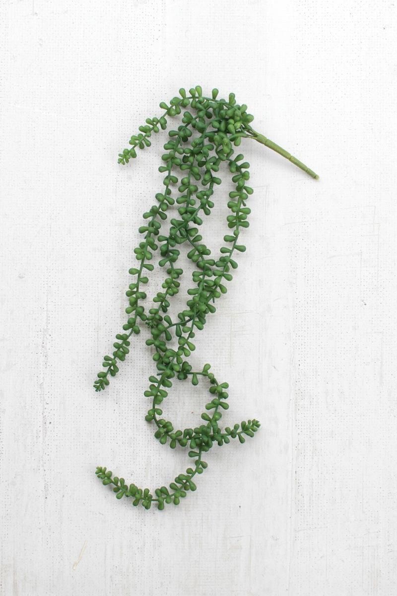 Faux String of Pearls Spray