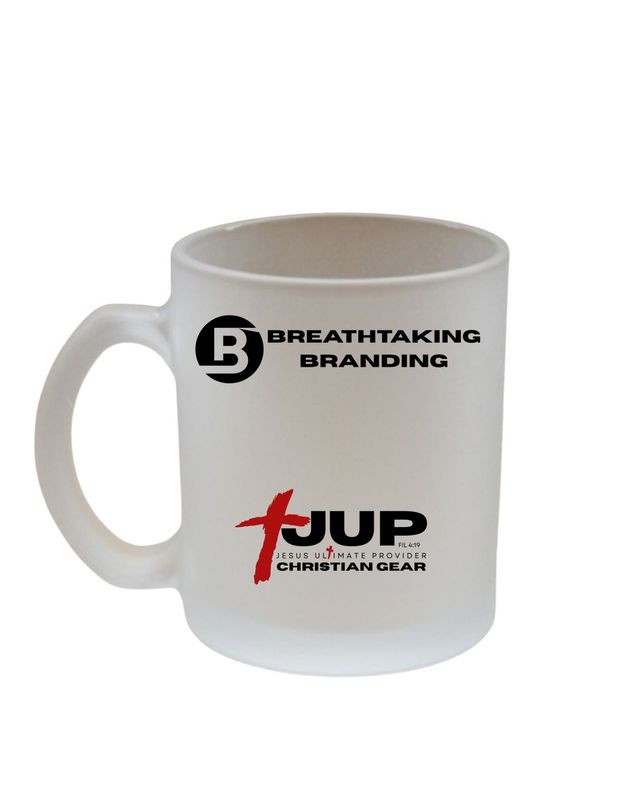 Frosted Coffee Mug Your Own Design