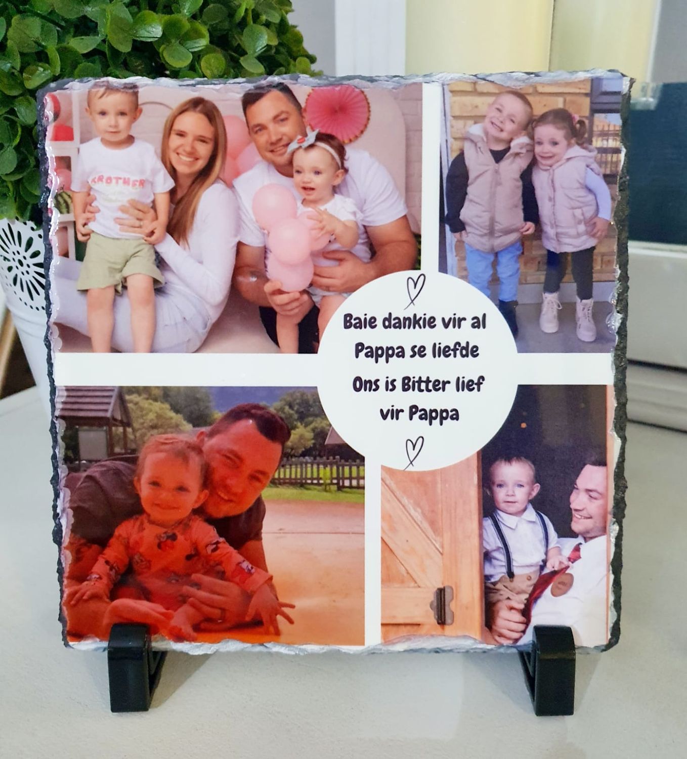 Slate Ceramic Stand 20cm x 20 cm