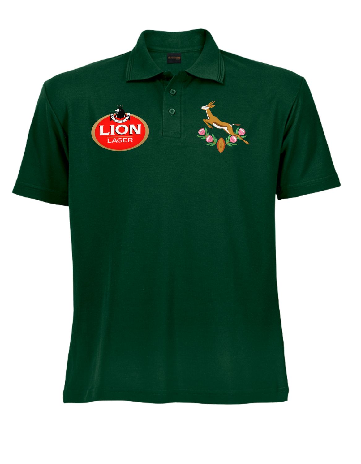 Green Old School Golfer