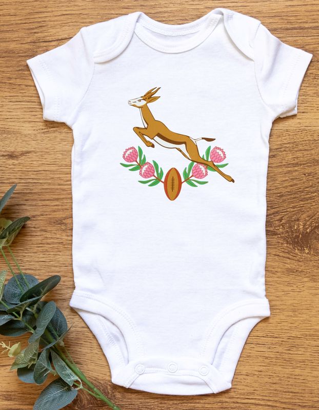 White Old School Baby Vest