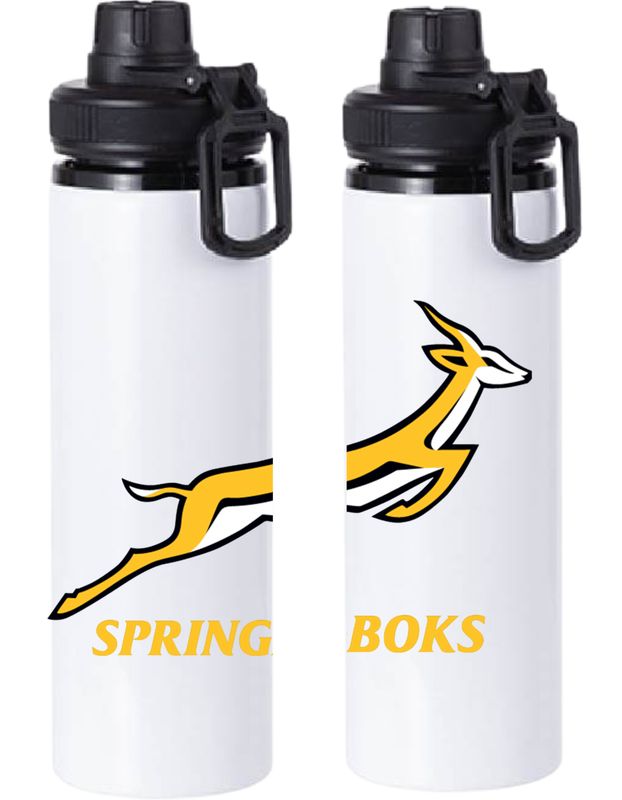 White Springbok Waterbottle