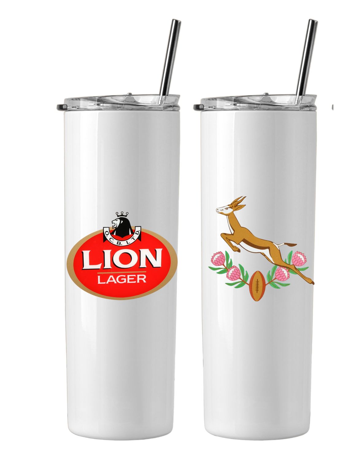 Old School Springbok Tumbler 20oz