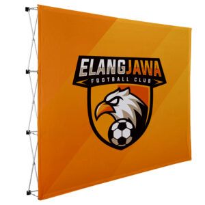 Bannerwall 3 x 3m, Supplied Complete
