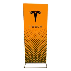 Econo Slimline Bannerwall 0.8 x 2m, Complete