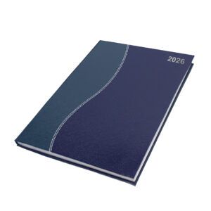 A4 Notello Two-Tone S-Wave Diary (Padded Cover)