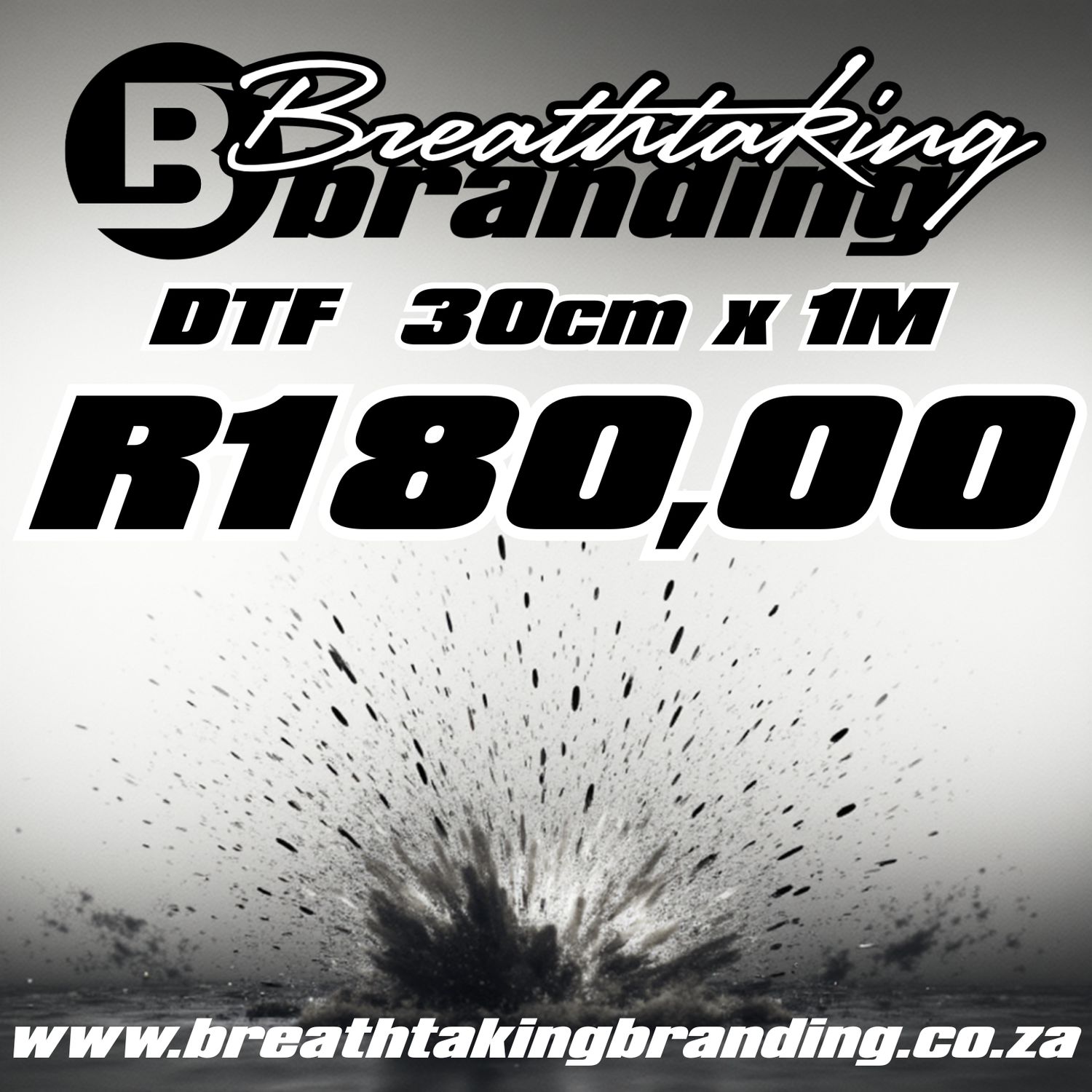 DTF Print 30cm x 1M