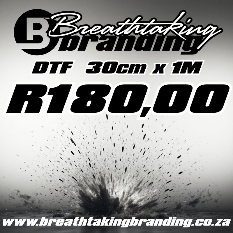 DTF Print 30cm x 1M
