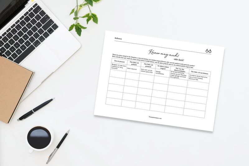 Arbeitsblatt "Keiner mag mich"