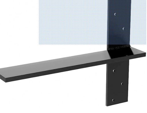 3/8&quot; x 12&quot; H/Duty Shelf &amp; Bench Bracket
