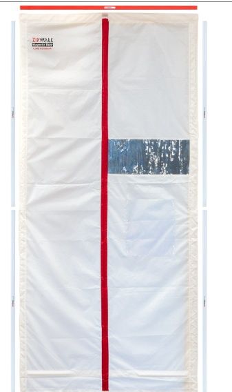 ZipWall Steel Frame Magnetic Door Kit 3070