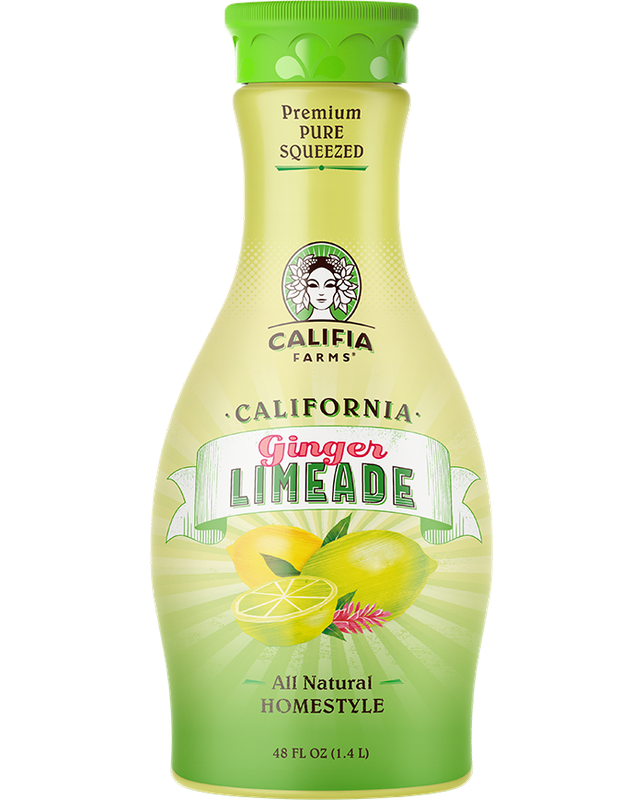 Califia Farms Limeade Ginger • 60cl Plastic Bottle