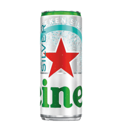 Heineken Silver • 35.5cl Can