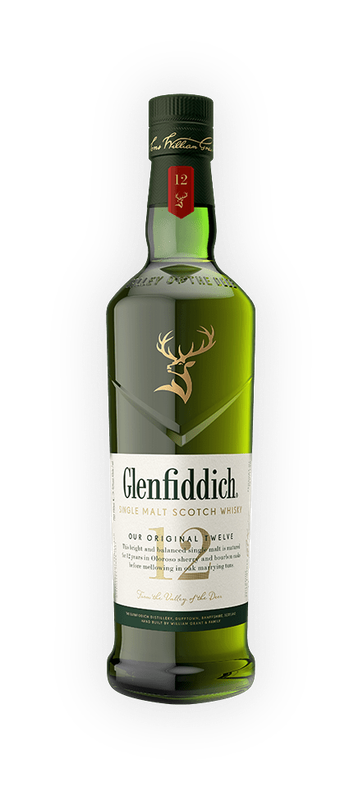 Glenfiddich Scotch 12YO  • 1L