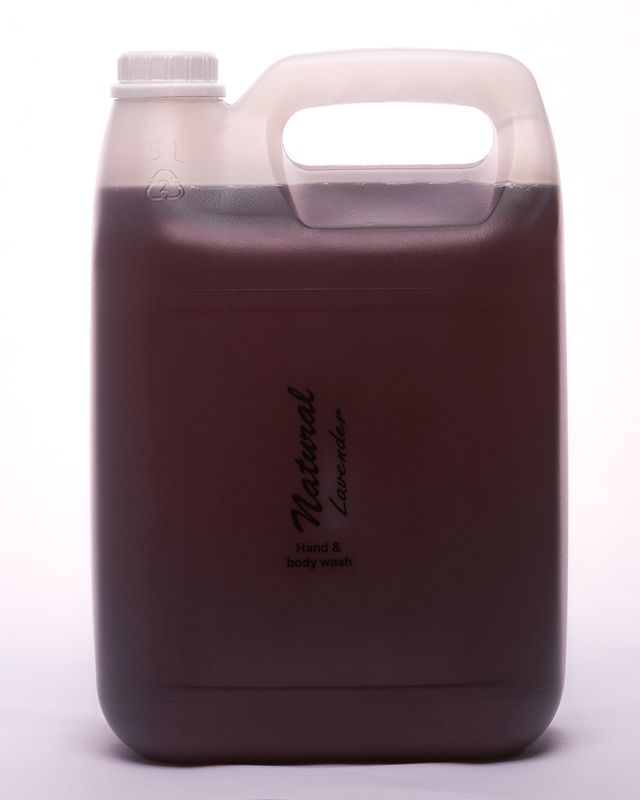 Natural Hand & Body Wash - Lavender 5L